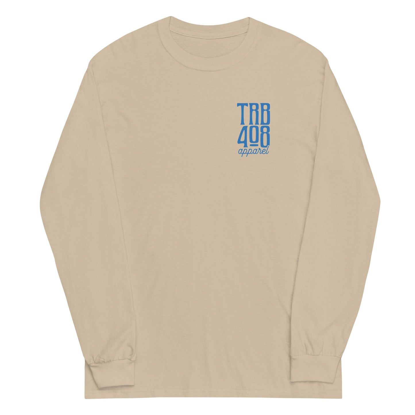 Sand long sleeve The Once For All Tee, Front, Christian Apparel