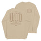 Sand long sleeve The Tall UNTD Tee, Front and Back, Christian Apparel