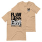 Tan short sleeve Flawless Rose 2.0 Tee, Front and Back, Christian Apparel
