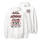 White G328 Cross-Out Hoodie, Front and Back, Christian Apparel