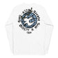 White long sleeve G328 Globe Tee, Back, Christian Apparel