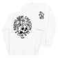 White long sleeve Brand New Creation Tee, Front and Back, Christian Apparel