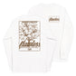 White long sleeve Flawless Rose 2.0 Tee, Front and Back, Christian Apparel