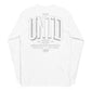 White long sleeve Tall UNTD Tee, Back, Christian Apparel