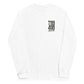 White long sleeve The Church Tee, Front, Christian Apparel