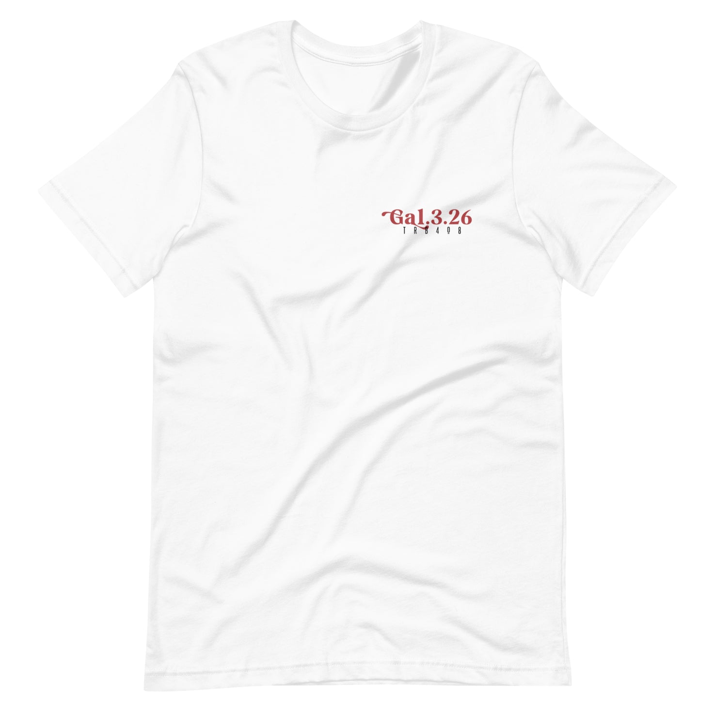White short sleeve Child Of God Tee, Front, Christian Apparel