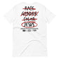 White short sleeve G328 Cross-Out Tee, Back, Christian Apparel