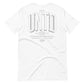 White short sleeve Tall UNTD Tee, Back, Christian Apparel