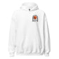 White Steadfast & Grateful Hoodie, Front, Christian Apparel